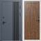 Входная дверь Termo-Door Фортис Ral 7024 - Белый Короб Изнутри Арка дуб