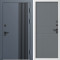 Входная дверь Termo-Door Фортис Ral 7024 - Белый Короб Изнутри Горизонт Grey софт