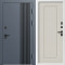 Входная дверь Termo-Door Фортис Ral 7024 - Белый Короб Изнутри Гранд Слоновая кость