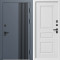 Входная дверь Termo-Door Фортис Ral 7024 - Белый Короб Изнутри Классика белое дерево