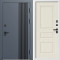 Входная дверь Termo-Door Фортис Ral 7024 - Белый Короб Изнутри Классика лиственница