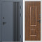 Входная дверь Termo-Door Фортис Ral 7024 - Белый Короб Изнутри Мадрид Дуб
