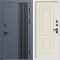 Входная дверь Termo-Door Фортис Ral 7024 - Белый Короб Изнутри Мадрид Лиственница