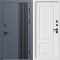 Входная дверь Termo-Door Фортис Ral 7024 - Белый Короб Изнутри Марсель Белый софт