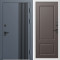 Входная дверь Termo-Door Фортис Ral 7024 - Белый Короб Изнутри Марсель Шоколад