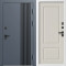 Входная дверь Termo-Door Фортис Ral 7024 - Белый Короб Изнутри Марсель Слоновая кость
