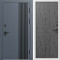 Входная дверь Termo-Door Фортис Ral 7024 - Белый Короб Изнутри Мастино Бетон темный