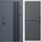 Входная дверь Termo-Door Фортис Ral 7024 - Белый Короб Изнутри Нео Графит