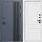 Входная дверь Termo-Door Фортис Ral 7024 - Белый Короб Изнутри Нео Классика Белый Софт