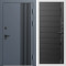 Входная дверь Termo-Door Фортис Ral 7024 - Белый Короб Изнутри Порте black