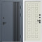 Входная дверь Termo-Door Фортис Ral 7024 - Белый Короб Изнутри Престиж бежевый матовый