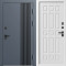 Входная дверь Termo-Door Фортис Ral 7024 - Белый Короб Изнутри Спарта белое дерево