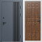 Входная дверь Termo-Door Фортис Ral 7024 - Белый Короб Изнутри Спарта дуб