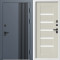 Входная дверь Termo-Door Фортис Ral 7024 - Белый Короб Изнутри Царга лиственница