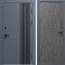 Входная дверь Termo-Door Фортис Ral 7024 - Горизонт бетон темный