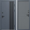 Входная дверь Termo-Door Фортис Ral 7024 - Горизонт Grey софт