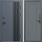 Входная дверь Termo-Door Фортис Ral 7024 - Гранд Grey софт