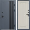 Входная дверь Termo-Door Фортис Ral 7024 - Гранд Слоновая кость