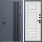 Входная дверь Termo-Door Фортис Ral 7024 - Лион Белый софт