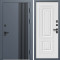 Входная дверь Termo-Door Фортис Ral 7024 - Мадрид Белый софт