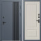 Входная дверь Termo-Door Фортис Ral 7024 - Марсель Слоновая кость