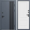 Входная дверь Termo-Door Фортис Ral 7024 - Нео Классика Белый Софт