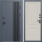 Входная дверь Termo-Door Фортис Ral 7024 - Нео Классика Слоновая Кость