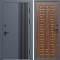 Входная дверь Termo-Door Фортис Ral 7024 - Престиж дуб