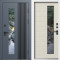 Входная дверь Termo-Door Фортис Ral 7024 Со Стеклопакетом - White лиственница