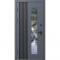 Входная дверь Termo-Door Фортис Ral 7024 Со Стеклопакетом - grey soft