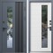 Входная дверь Termo-Door Фортис Ral 7024 Со Стеклопакетом - grey soft