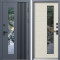 Входная дверь Termo-Door Фортис Ral 7024 Со Стеклопакетом - grey soft