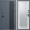 Входная дверь Termo-Door Фортис Ral 7024 - Зеркало белый софт