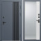 Входная дверь Termo-Door Фортис Ral 7024 - Зеркало Фацет Белый софт