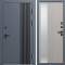 Входная дверь Termo-Door Фортис Ral 7024 - Зеркало Люмис Капучино