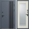 Входная дверь Termo-Door Фортис Ral 7024 - Зеркало Триумф лиственница