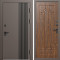 Входная дверь Termo-Door Фортис Ral 8019 - Арка дуб
