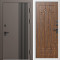 Входная дверь Termo-Door Фортис Ral 8019 - Белый Короб Изнутри Арка дуб