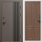 Входная дверь Termo-Door Фортис Ral 8019 - Белый Короб Изнутри Без серии Орех стандарт