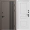 Входная дверь Termo-Door Фортис Ral 8019 - Белый Короб Изнутри Классика белое дерево