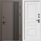 Входная дверь Termo-Door Фортис Ral 8019 - Белый Короб Изнутри Классика белый матовый