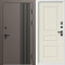 Входная дверь Termo-Door Фортис Ral 8019 - Белый Короб Изнутри Классика лиственница