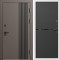 Входная дверь Termo-Door Фортис Ral 8019 - Белый Короб Изнутри Нео Black
