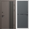 Входная дверь Termo-Door Фортис Ral 8019 - Белый Короб Изнутри Нео Графит