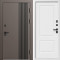Входная дверь Termo-Door Фортис Ral 8019 - Белый Короб Изнутри Нео Классика Белый Софт
