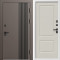 Входная дверь Termo-Door Фортис Ral 8019 - Белый Короб Изнутри Нео Классика Слоновая Кость