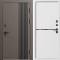 Входная дверь Termo-Door Фортис Ral 8019 - Белый Короб Изнутри Нео White