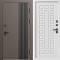 Входная дверь Termo-Door Фортис Ral 8019 - Белый Короб Изнутри Престиж белое дерево