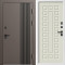 Входная дверь Termo-Door Фортис Ral 8019 - Белый Короб Изнутри Престиж бежевый матовый