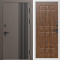 Входная дверь Termo-Door Фортис Ral 8019 - Белый Короб Изнутри Спарта дуб